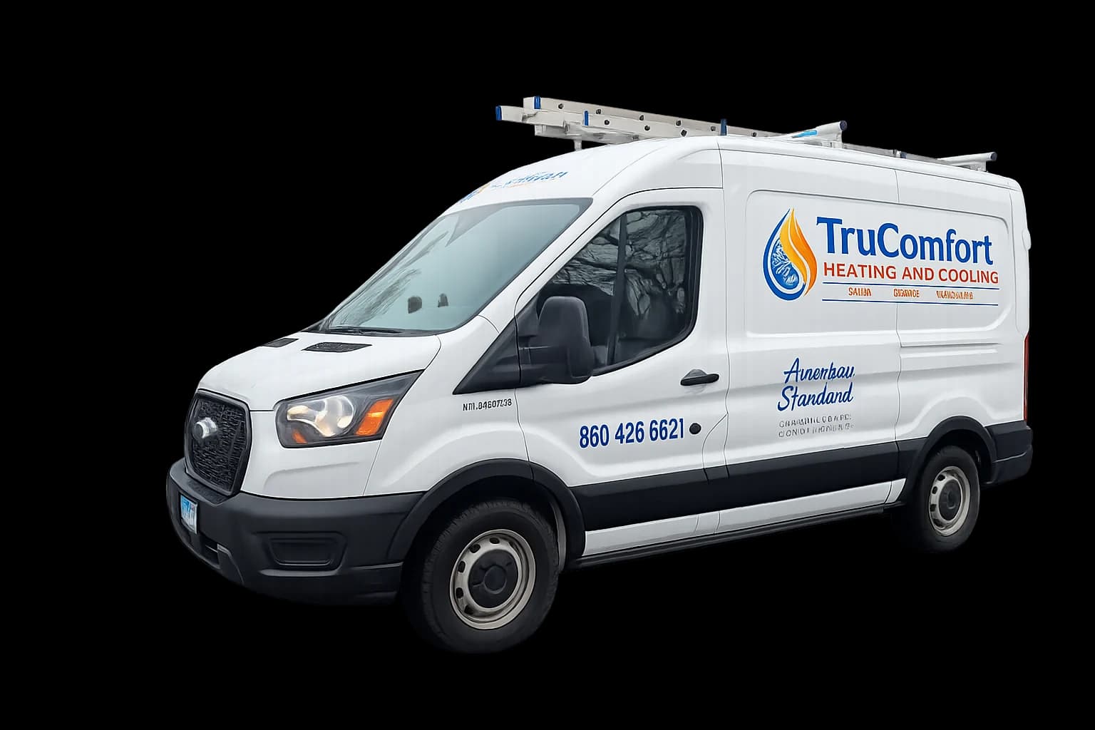 TruComfort emergency HVAC support truck